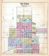 St. John, Kansas State Atlas 1887